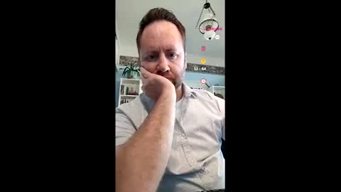 Snapshot of 1machine1guy chatting on October 9, 5:29 pm Clay online show from October 9, 5:29 pm