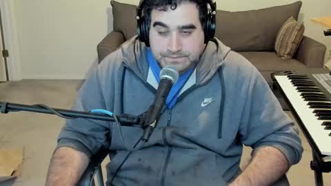 Aaron online show from February 15, 6:28 pm