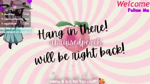 Peach online show from December 2, 5:04 am