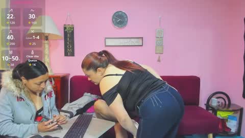 zoe and Kataleya online show from September 13, 12:40 pm