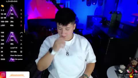 ALEXXX MORRIS online show from December 14, 8:20 am