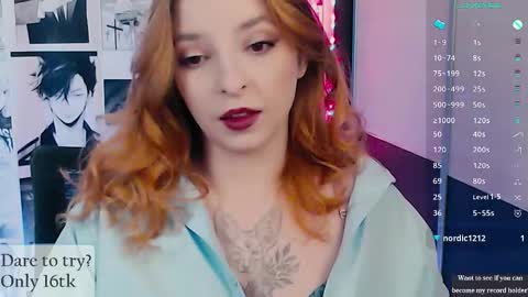 aliceriddle1 online show from October 5, 9:00 pm