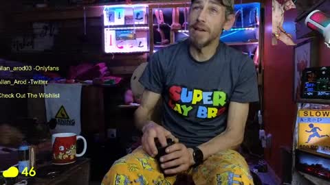 Allan arod online show from April 4, 10:00 am