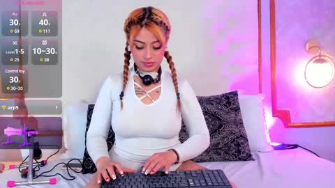 Snapshot of amy_nicolee chatting on February 24, 8:03 pm Little Slut Nicolee online show from February 24, 8:03 pm