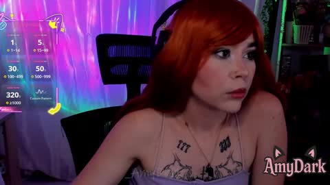 Snapshot of amydark chatting on October 3, 4:15 pm Amy online show from October 3, 4:15 pm
