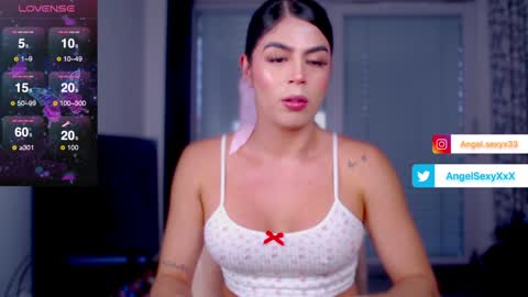 Snapshot of angel_sexyxxx chatting on December 5, 11:33 am CALL ME ANGEL online show from December 5, 11:33 am