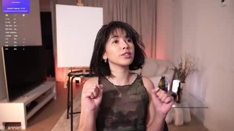 anniehillofficial_ online show from February 12, 9:11 pm