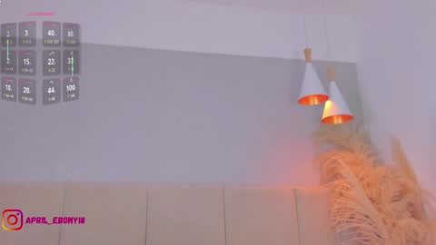 Snapshot of april_ebony18_ chatting on September 9, 1:33 pm April online show from September 9, 1:33 pm