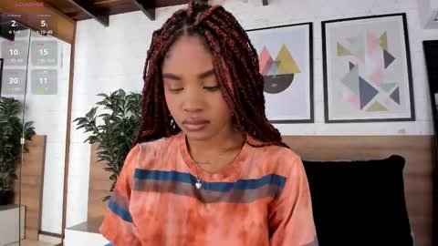 Snapshot of ariafoster chatting on October 5, 4:32 am Aria Foster online show from October 5, 4:32 am