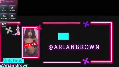 arian_brown online show from February 24, 6:44 pm