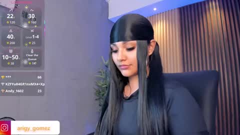 Snapshot of arigy_gomez chatting on September 27, 9:23 pm Arigy Everyday From 1430 to 2130 Col Time online show from September 27, 9:23 pm
