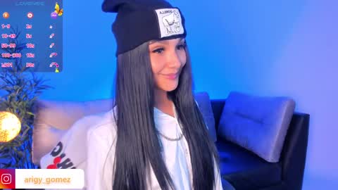 Snapshot of arigy_gomez chatting on March 10, 10:34 pm Arigy Everyday From 1430 to 2130 Col Time online show from March 10, 10:34 pm