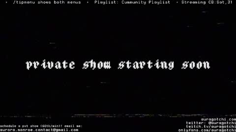 Snapshot of auragotchi chatting on March 1, 8:23 am Aurora  Aura online show from March 1, 8:23 am
