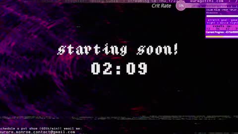 Snapshot of auragotchi chatting on January 19, 10:17 pm Aurora  Aura online show from January 19, 10:17 pm