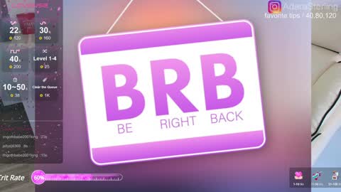 Snapshot of babepeach chatting on December 16, 1:22 pm adara sterling online show from December 16, 1:22 pm