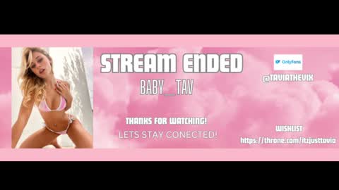 Snapshot of baby_tav chatting on December 23, 7:09 pm Baby Tavia online show from December 23, 7:09 pm