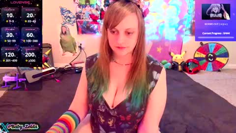 BabyZelda online show from March 4, 12:33 pm
