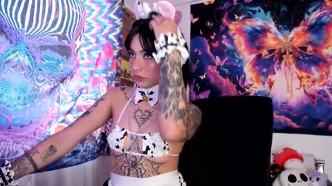 Snapshot of bad_cherry chatting on January 24, 9:15 pm Bratty Lanita - independent online show from January 24, 9:15 pm