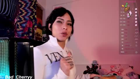 Snapshot of bad_cherry chatting on February 13, 10:54 pm Bratty Lanita - independent online show from February 13, 10:54 pm