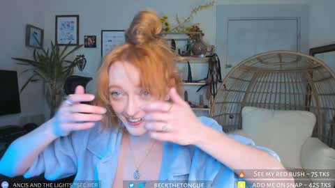 Beck the tongue online show from December 6, 11:08 pm