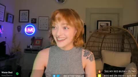 Beck the tongue online show from February 21, 11:52 pm