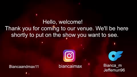 bianca and maxwell online show from March 17, 1:16 pm