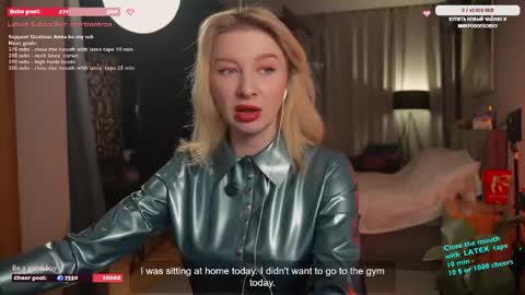 Anna online show from April 7, 4:42 pm