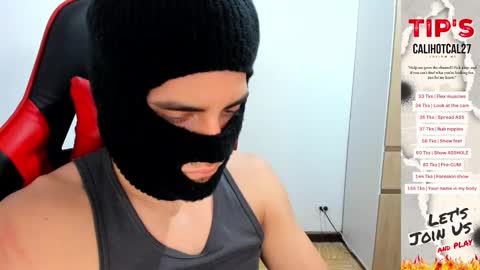 Snapshot of calihotcaliente27 chatting on October 11, 1:16 pm calihotcaliente27 online show from October 11, 1:16 pm
