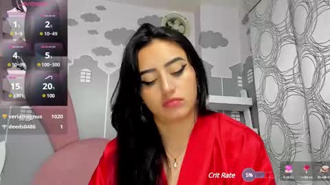 Snapshot of camilahunter__ chatting on February 27, 7:08 am Camila online show from February 27, 7:08 am