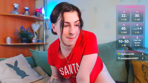 Snapshot of car0line1995 chatting on October 6, 8:32 am girl - foxi and tranny - kami online show from October 6, 8:32 am