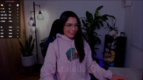 Snapshot of catalella_01 chatting on December 7, 1:41 am MACARENA online show from December 7, 1:41 am