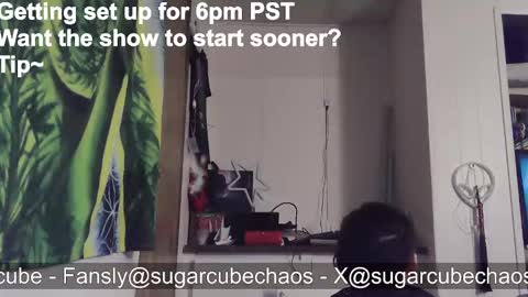 Snapshot of chaoticsugarcube chatting on October 3, 12:42 am chaoticsugarcube online show from October 3, 12:42 am