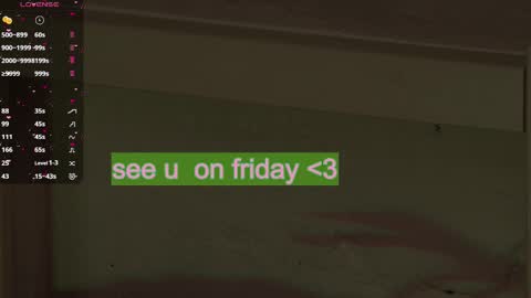 MarselinMarsi inst ptj mars online show from March 12, 4:19 am