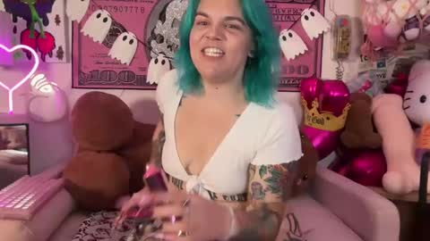Snapshot of cherryb0mbb0mb chatting on October 5, 5:16 am CherryBombBomb online show from October 5, 5:16 am