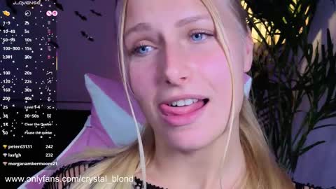 Crystal online show from October 7, 11:45 pm