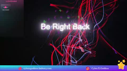 Snapshot of cyberxgoddess_ chatting on September 10, 7:09 am Lily Goddess online show from September 10, 7:09 am
