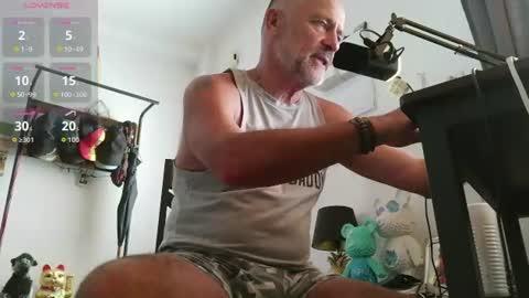 DaddyBear online show from July 12, 1:47 pm