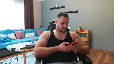 Snapshot of djmute chatting on February 12, 7:55 am STR8 BOYv online show from February 12, 7:55 am