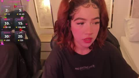 Snapshot of doll_eyeess_ chatting on October 14, 2:25 am D online show from October 14, 2:25 am