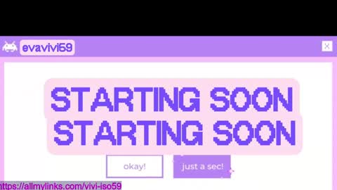 Snapshot of evavivi59 chatting on September 25, 2:18 am Vivi online show from September 25, 2:18 am