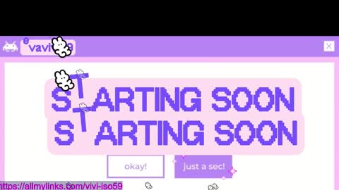 Snapshot of evavivi59 chatting on October 18, 11:31 pm Vivi online show from October 18, 11:31 pm