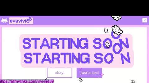 Snapshot of evavivi59 chatting on September 29, 4:00 am Vivi online show from September 29, 4:00 am