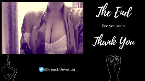 Snapshot of french_devotion chatting on January 26, 5:44 pm Louise or Lou 3 online show from January 26, 5:44 pm