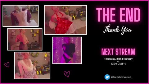 Snapshot of french_devotion chatting on February 26, 10:15 pm Louise or Lou 3 online show from February 26, 10:15 pm