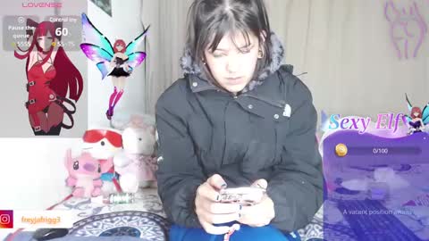Snapshot of freyjagoddes34 chatting on February 26, 12:09 am goddesfreyja34 online show from February 26, 12:09 am