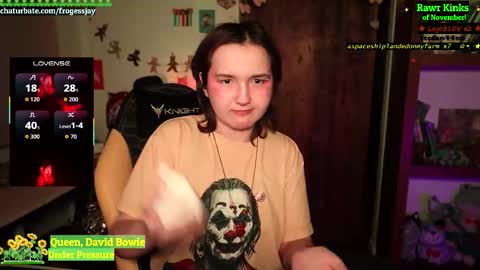   Jaywise Frogfoot  online show from November 26, 10:39 pm