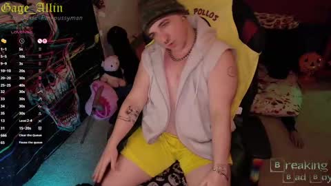 Gage Allin AKA Alpha Pussy online show from October 13, 10:12 pm