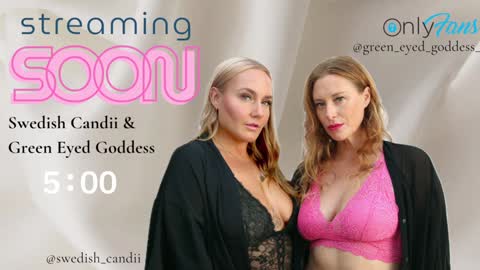 Green Eyed Goddess online show from January 29, 4:05 am