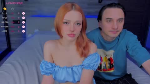 Snapshot of honeymoon1100 chatting on December 1, 4:43 pm Lily and Michael online show from December 1, 4:43 pm