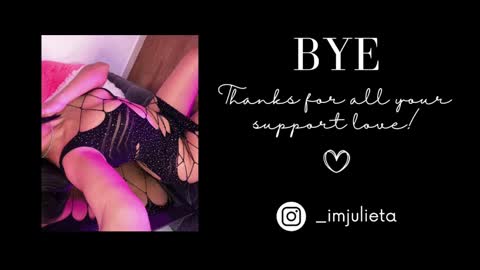 Snapshot of iamjulietaa chatting on February 14, 2:28 am online show from February 14, 2:28 am